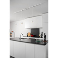 TRACK Rova witte hanglamp - 1-fase Railsysteem / Railverlichting - 1xGU10