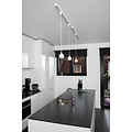 TRACK Rova witte hanglamp - 1-fase Railsysteem / Railverlichting - 1xGU10