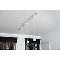 TRACK Rova witte hanglamp - 1-fase Railsysteem / Railverlichting - 1xGU10