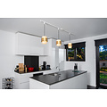 TRACK white hanging lamp adapter - 1-phase track system / track lighting