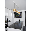 TRACK white hanging lamp adapter - 1-phase track system / track lighting