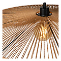 Wirio grote 70 cm diameter hanglamp naturel E27