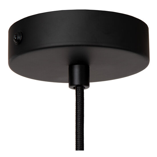 Lampe à suspension conique verdâtre Softy avec coton E27