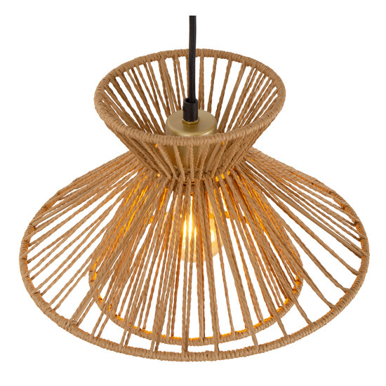 Jasmine single pendant lamp 1xE27 natural