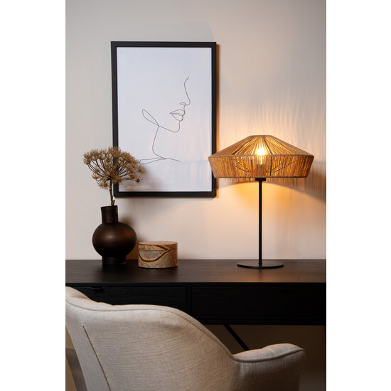 Cairo tafellamp dia 40 cm 1xE27 Naturel