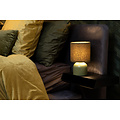 Waldo green/brown table lamp E27