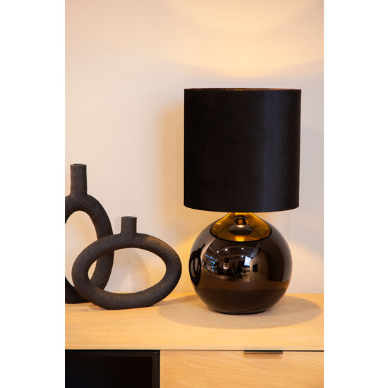 Esther black table lamp 1x E14