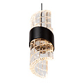 Grande suspension Adeline noire Ø 30 cm LED Dimming. 5x8W 2700K