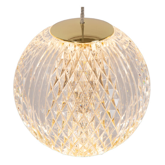 Cindy hanging lamp LED dimmable. 5x4.7W 2700K transparent
