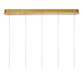 Cindy hanging lamp LED dimmable. 5x4.7W 2700K transparent