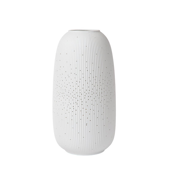 Lámpara de mesa Flash porcelana blanca E14