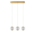 Cindy hanging lamp dimm. 3x4.7W 2700K transparent