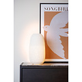 Lámpara de mesa Flash porcelana blanca E14