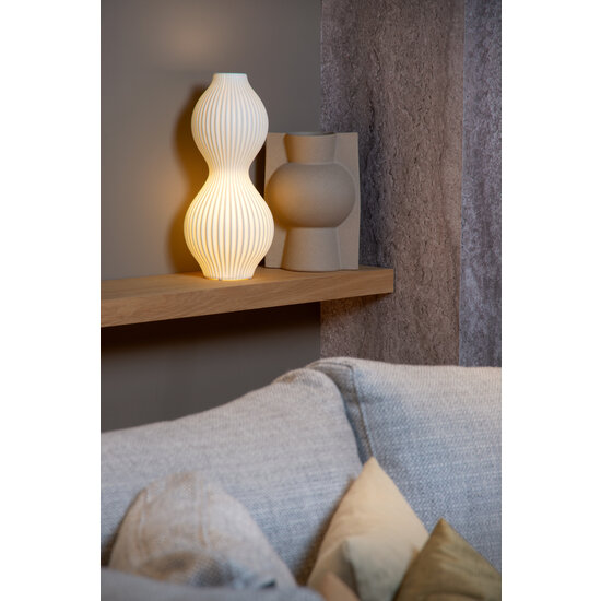 Lampe de table en porcelaine d'exception Romo E14