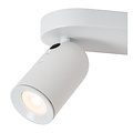 Long white ceiling spotlight 4xGU10