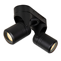 Oris spot double applique extérieur orientable 2xGU10 IP44 noir