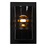 Pervo small outdoor wall lamp 1xE27 IP44 black