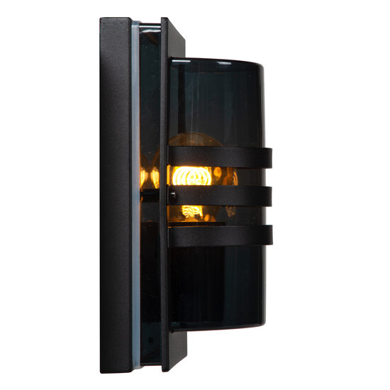 Pervo small outdoor wall lamp 1xE27 IP44 black