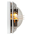 Pervo square white outdoor wall lamp 1xE27 IP44