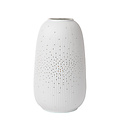 Lampe de table Flash en porcelaine blanche 1x E14