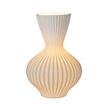 Lampe de table en porcelaine blanche Romo cruche E14