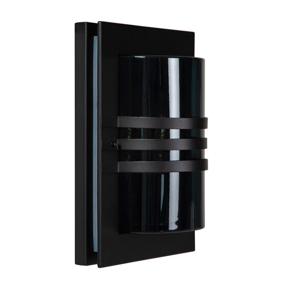 Pervo grote wandlamp voor buiten 1xE27 IP44 zwart