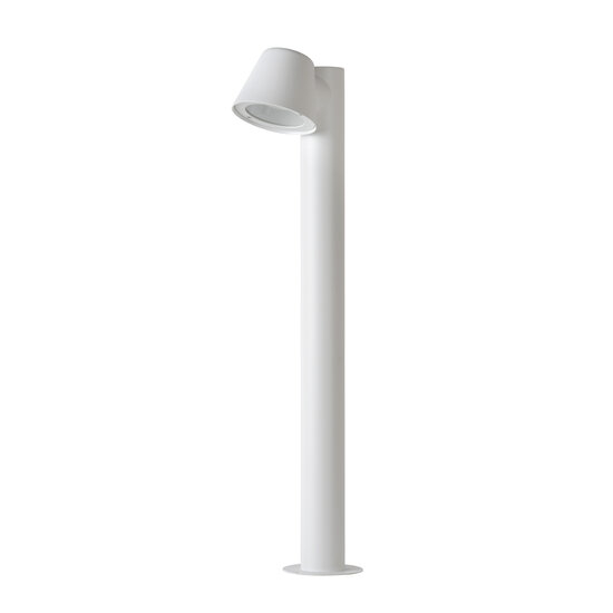 Ringa white outdoor pedestal lamp LED dimmable. GU10 1x5W 3000K incl IP44