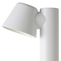 Lampe sur pied d'extérieur Ringa blanche LED dimmable. GU10 1x5W 3000K avec IP44