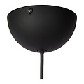 Norah black hanging lamp pendant E27 diameter 50 cm
