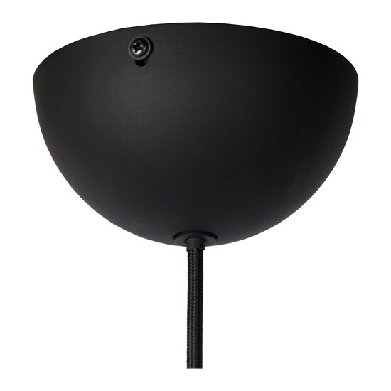 Norah black hanging lamp pendant E27 diameter 50 cm