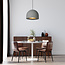 Norah gray hanging lamp pendant E27 diameter 50 cm