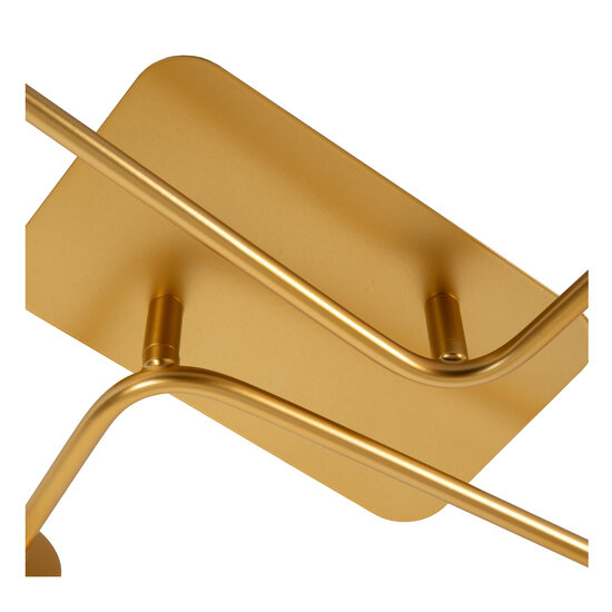Terence ceiling lamp with 4 arms E27 gold