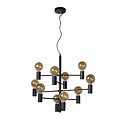 Lynn hanging lamp Ø 65 cm 10xE27 black