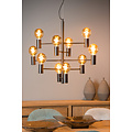 Lámpara colgante Lynn Ø 65 cm 10xE27 negro