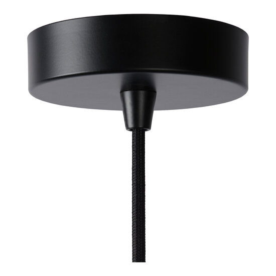 Lampe à suspension noire Messi Ø 45 cm 1xE27