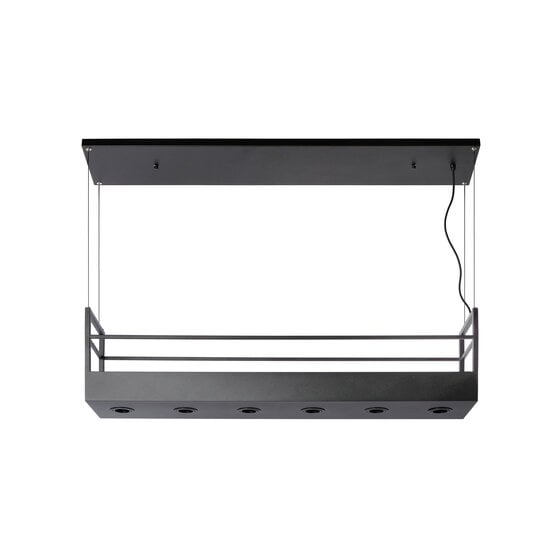 Mireille hanging lamp 6xGU10 black