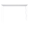 Mireille white hanging lamp 6xGU10