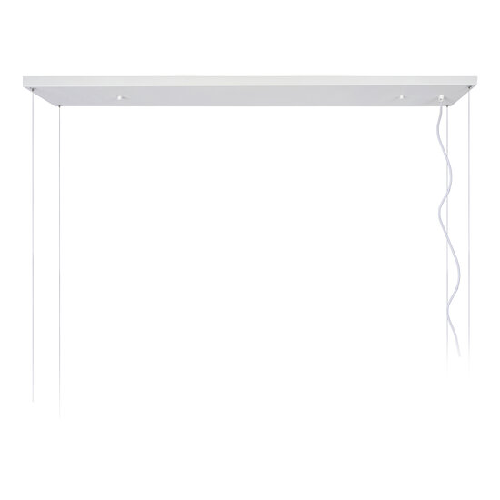 Lámpara colgante Mireille blanca 6xGU10