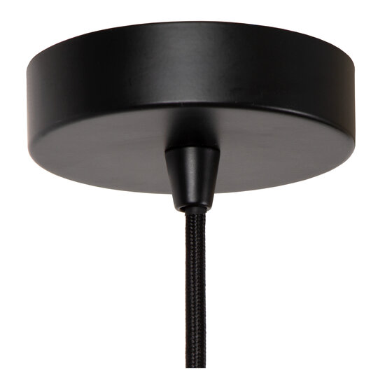 Zadar bol zwarte hanglamp 1xE27