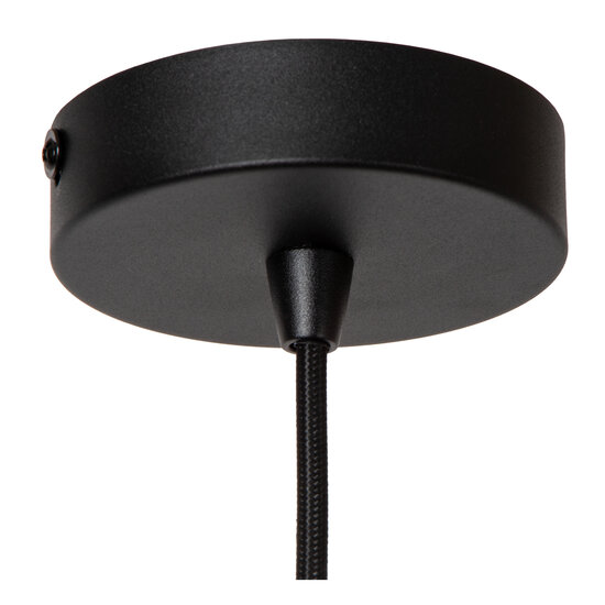 Rossy Hängelampe Ø 26 cm 1xE27 Schwarz und Gold