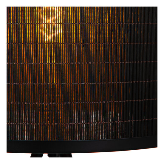 Gallo lámpara de pie trípode Ø 55 cm 1xE27 negro