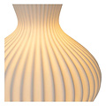 Lampe de table en porcelaine blanche Romo cruche E14