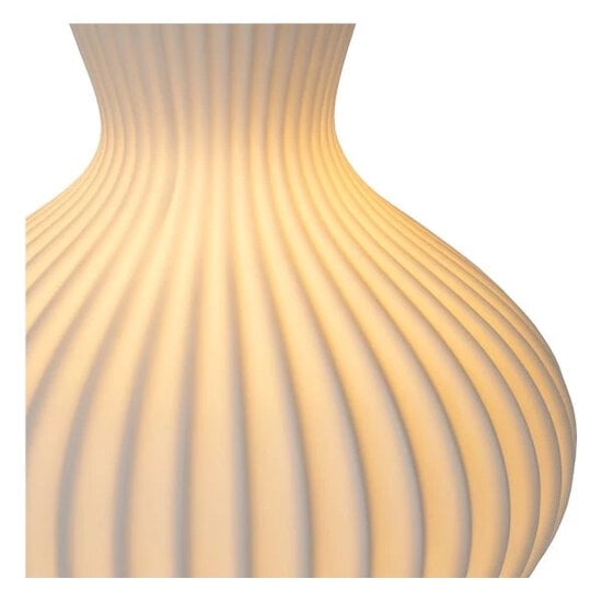 Romo white porcelain table lamp E14 jug