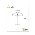 Cairo table lamp dia 40 cm 1xE27 Natural