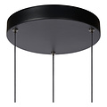 Lámpara colgante Margriet negra diámetro 28 cm regulable 3x4W 2700K incluida