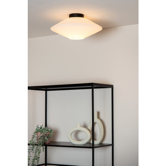 Vortex plafondlamp diameter 42 cm 1xE27 opaal