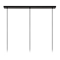 Lampe à suspension ronde Gala diamètre 35 cm 3xE27 laiton doré mat