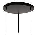 Gala long hanging lamp 3xE27 matt gold brass