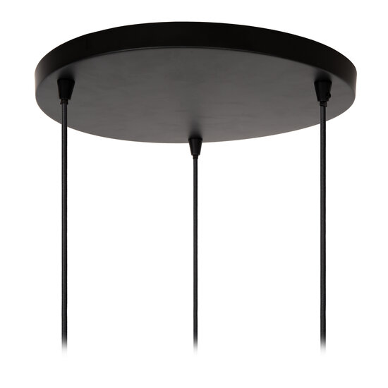 Gala long hanging lamp 3xE27 matt gold brass