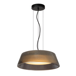 Lampe à suspension Fumado diamètre 45 cm dimmable 22,6W 2900K fumée